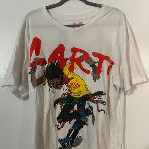 Playboi Carti Circle Jerks Tour Merch Tee White XL